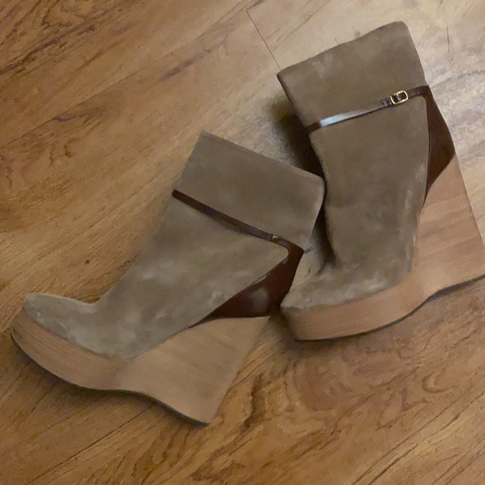 Chole Platform Ankle Boots - Picture 2 of 9